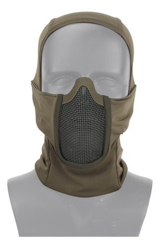 Balaclava Máscara De Malla Pasamontañas Tactico Estilo Ninja