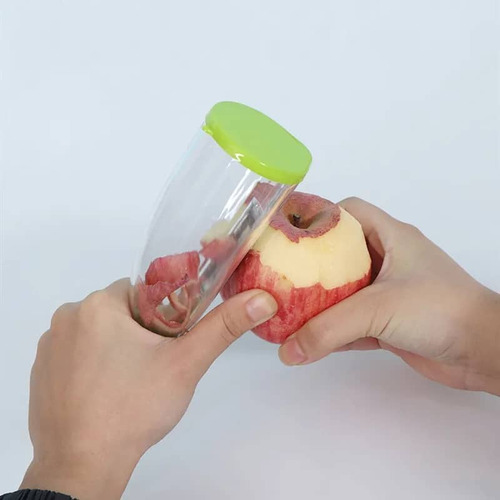 Práctico Y Elegante Pelador Con Depósito. Portatil.