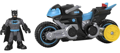 Imaginext Dc Super Friends Batman Toy Bat-tech Batcycle - M.