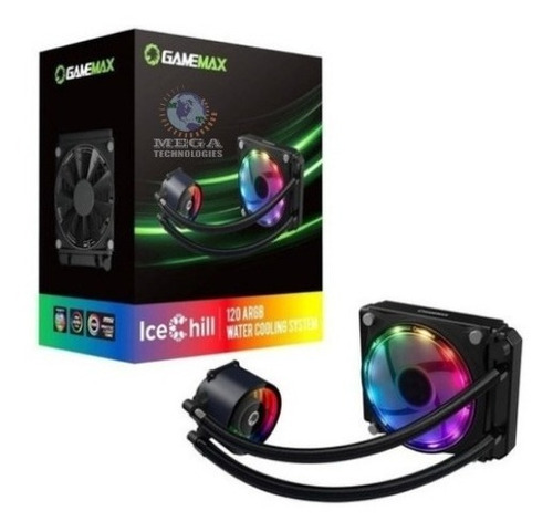 Refrigerante Líquido Gamemax 120 Argb Ice Chill 1 Fan