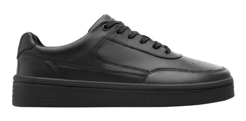 Sneaker Urbano Hombre Fxi Flexi 411901 Piel Negro Skate Gnv®