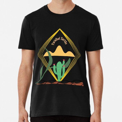 Remera Cactus Arte Moderno Algodon Premium