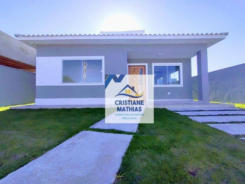 Imagem 2 de 30 de Ótima Casa A Venda Com Fino Acabamento Em Itaipuaçu. - Ca0962