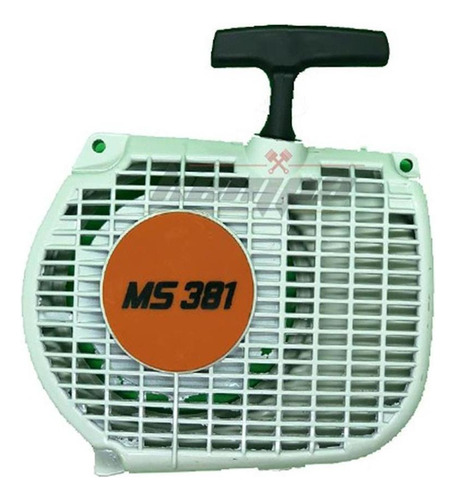 Partida Fácil Tampa Retrátil Motosserra Stihl Ms038/380/381 Cor Branco