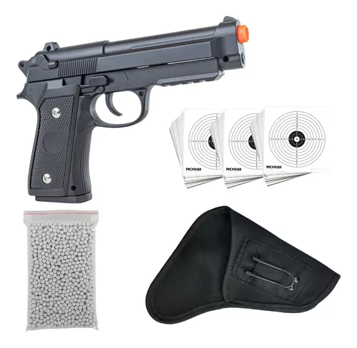 Pistola Airsoft Spring Full Metal beretta m92 V22 Vigor 6mm