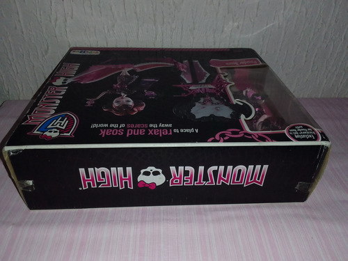 Monster High Powder Room Draculaura Y Su Bañera (Usado)