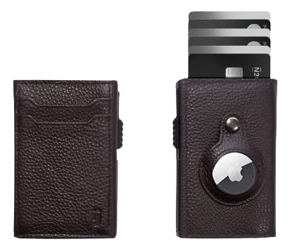Slim Leather Pop Up Wallet - Inteligente Billetera 19dqg