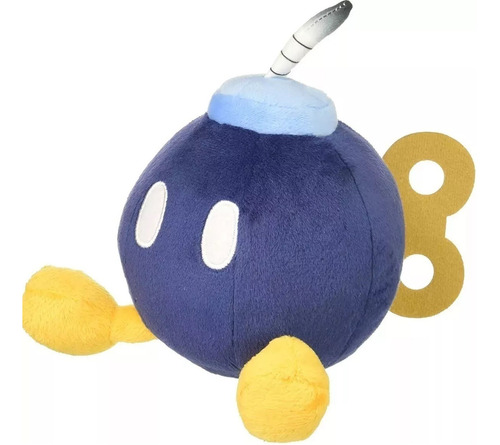 Peluche Bomba Bob-omb Mario Bros Excelente Calidad Bordado