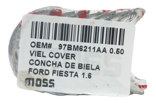 Conchas De Biela Ford Fiesta 1.6 (0.50) Con Cuña