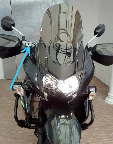 Imagen 2 de 3 de Protector Bomba Liga Delantera Kawasaki Klr 650