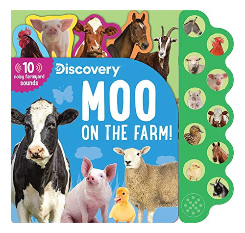 Book : Discovery Moo On The Farm (10-button Sound Books) -.