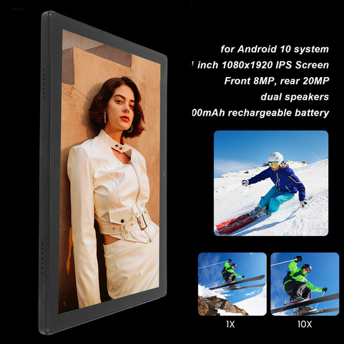 Tableta De 10,1 Pulgadas, 8 G De Ram, 256 G De Rom, 1080x192