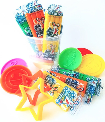 40 Plastilinas + 20 Formitas, Moldes + 20 Sellos, Souvenirs