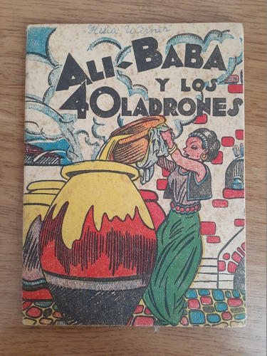  Alí Babá Y Los Cuarenta Ladrones Editorial Tor 1945