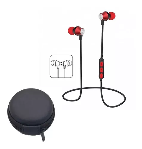 Audifonos Bluetooth Mp3 Deportivos Gym Excelente Audio Con Estuche