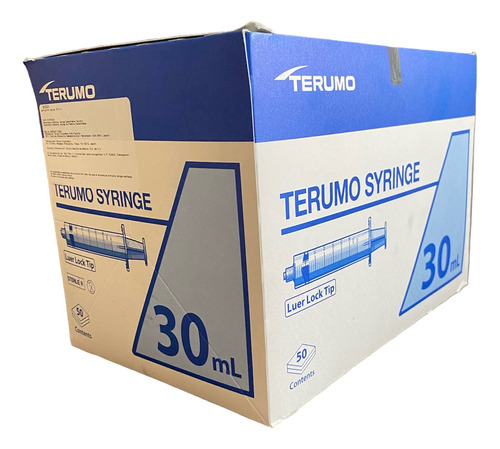 Terumo 30 Ml Caja Con 50 Piezas