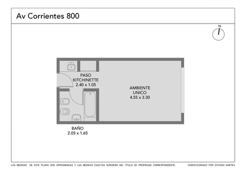 Venta - Monoambiente Microcentro - Ideal Inversor Para Renta