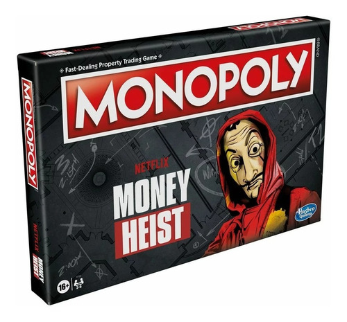 Juego De Mesa Netflix La Casa De Papel Monopoly Hasbro F2725