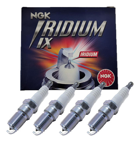 Jogo Com 4 Velas De Iridium Ngk Bpr7eix