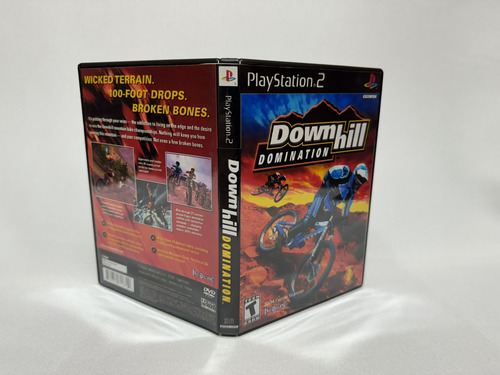 Downhill Domination Com Pôster Para Ps2