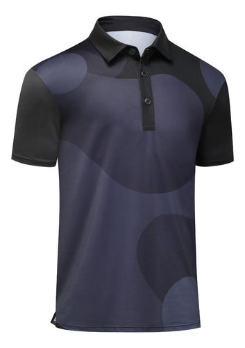 Polo Transpirable For Hombre, Ciclismo Y Golf