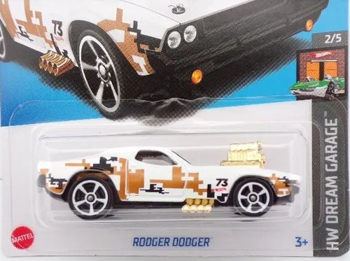 Hot Wheels - Rodger Dodger - Serie Dream Garage - Mattel -