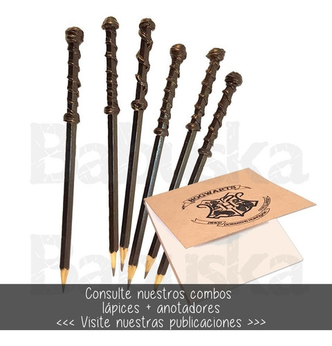 Lápices Souvenir Varitas Harry Potter Únicos! 100 Unidades