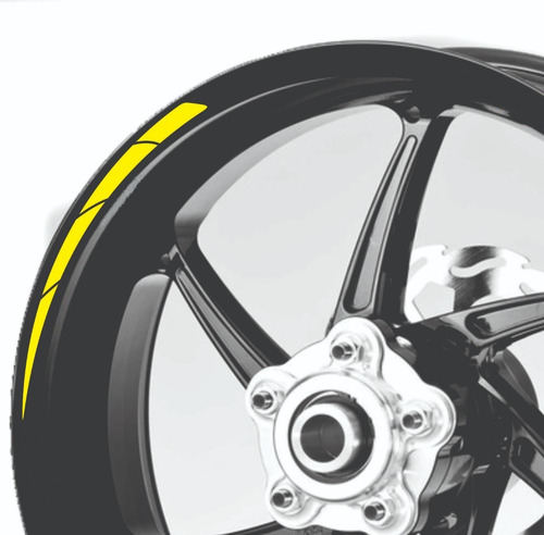 Imagen 1 de 6 de Calcos Llanta Motos 17p + Regalo Tuning 00138 Graficastuning