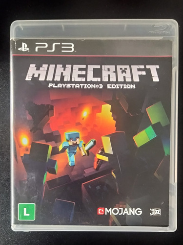 Game Minecraft Ps3 Completo Usado Playstation