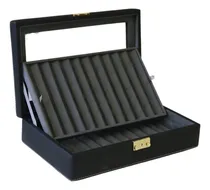 Comprar Estojo P\u002F Canetas Couro - Caixa Para 23 Canetas Colecionador
