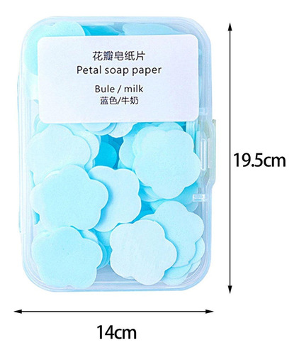 . 400x Pequeñas Hojas De Jabón Portátiles, Escamas De Jabón