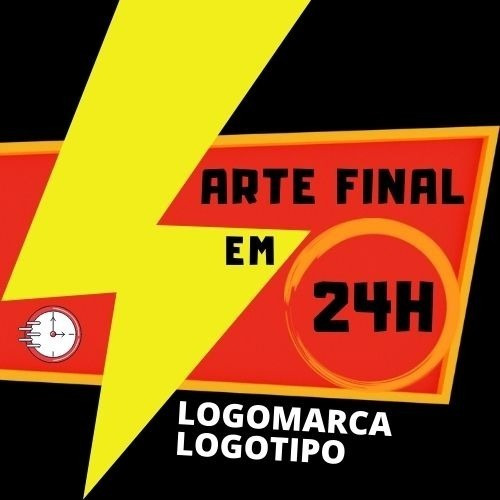 24h Logomarca Logotipo Criação Marca Criar Logo Fazer