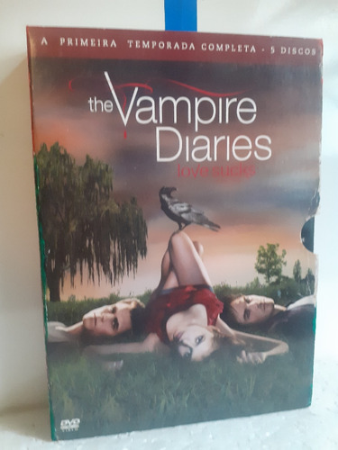 Dvd Box The Vampire Diáries Love Suks 1 Temporada Completa 5