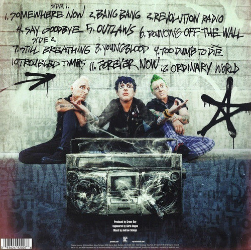 Vinilo Green Day Revolution Radio Sellado
