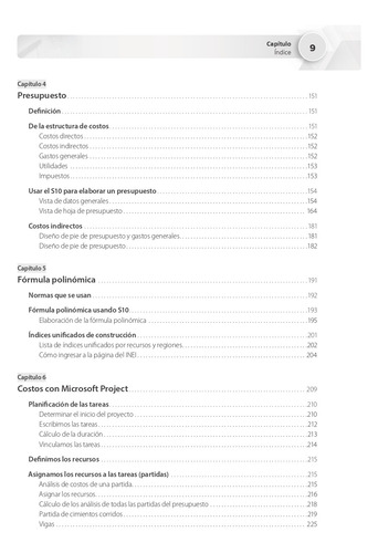 Costos Y Presupuestos Para Edificaciones Con Excel, S10 Y Pr