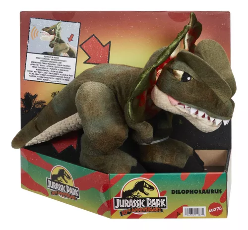 Peluche Dinosaurio Super Mordidas JURASSIC WORLD