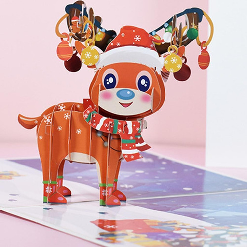 Imagem 7 de 12 de Cartões De Natal Para Cima Cartão De Ano Novo Feito À