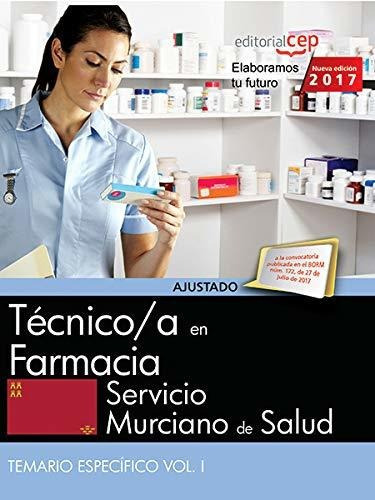 Tecnico A En Farmacia Servicio Murciano De Salud Temario Esp