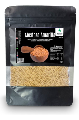 Semillas De Mostaza Amarilla 200 G