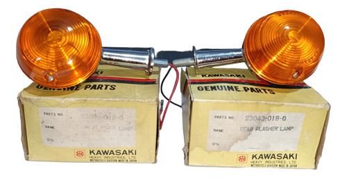 Señaleros Kawasaki Kh 100 Originales (precio El Par)