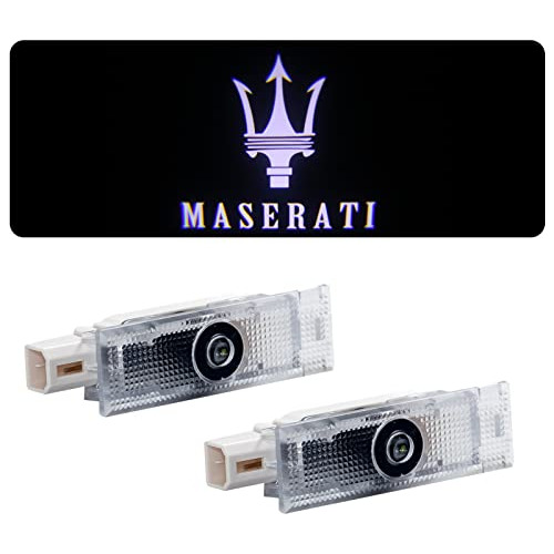 Luces Led Puertas De Coche Logotipo De Maserati, Luz De...