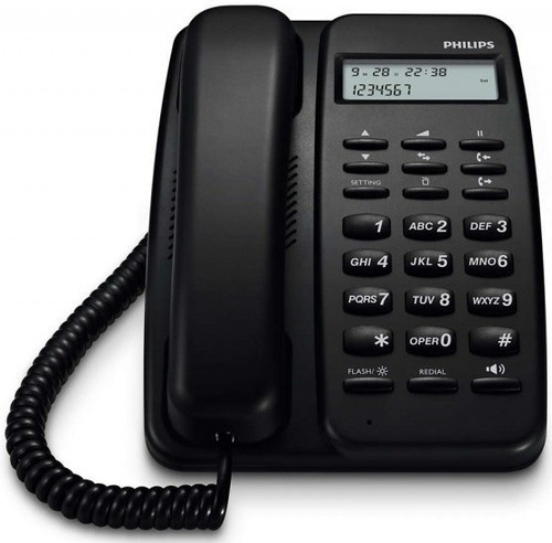 Telefono De Mesa Philips Cdr150b/77