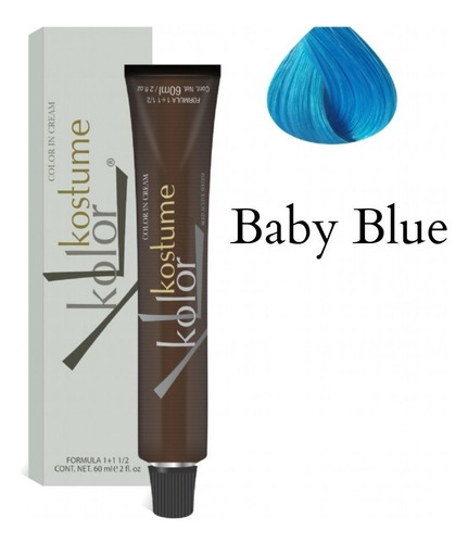 Kostume Kolor Crazy Color Aquarela Baby Blue - 60 Ml Tintura