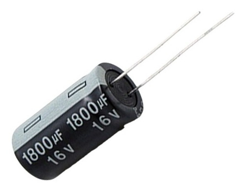  Condensador - Filtro - Capacitor 16v 1800uf Electrolitico