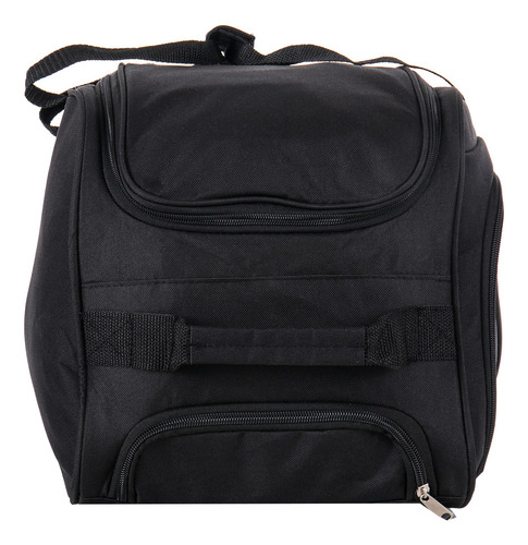 Bolsa Sacola Mala De Viagem De Tecido Com Rodinhas Grande Cor Preto