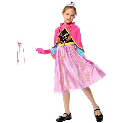 Vestido De Princesa De Halloween Niñas, Disfraz De Cos...