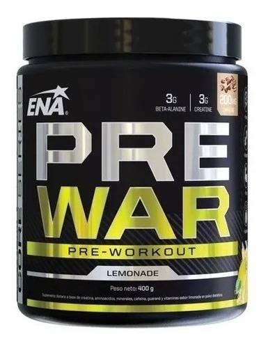 Pre War 400g Ena Sport Energizante Pre Entreno La Plata