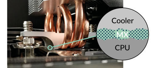 Imagen 5 de 6 de Pasta Térmica Arctic Mx-5 20grs Overclock Extrema