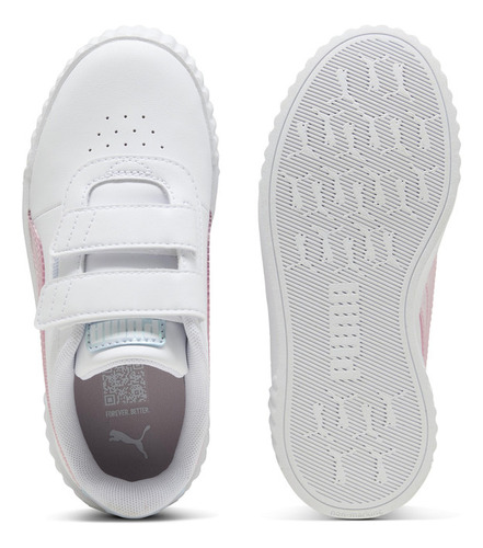 Zapatilla Puma Carina 3.0 Blurry Dreams V Ps Blanco Niña