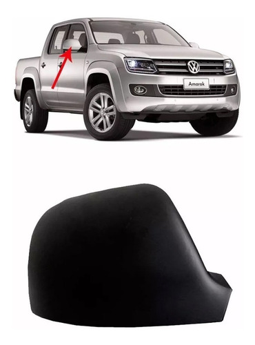 Tapa Cacha Espejo Amarok 2010 11 12 13 14 2015 2016 Negra Iz